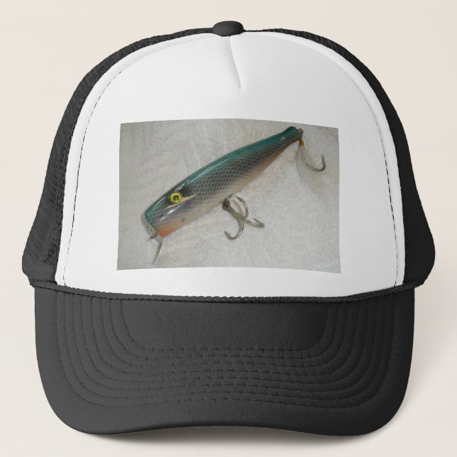 Original AJS Swimmer Saltwater Lure Hat #1 Truckerkeps (Framsida)
