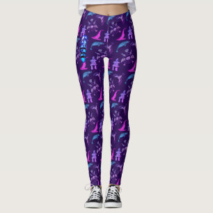 Original- alaskabo infött konsttryck för personl leggings