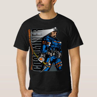 ORIGINAL AMERIKANSK HJÄLTE, KOLGRUVARBETAREN T SHIRT