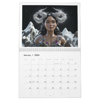 ORIGINAL ART CALENDAR 2026  KALENDER