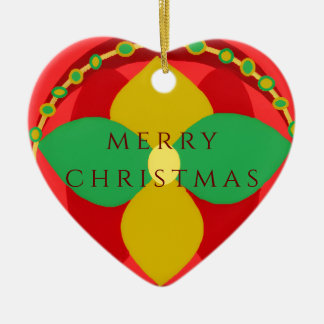 Original Art Design jul Ceramic Ornament