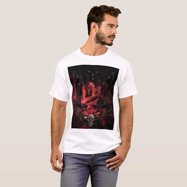 Original art work #4 "devil" t shirt (Hel framsida)