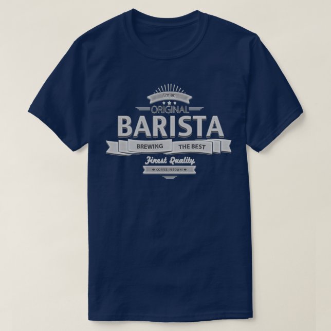 Original Barista T Shirt (Design framsida)