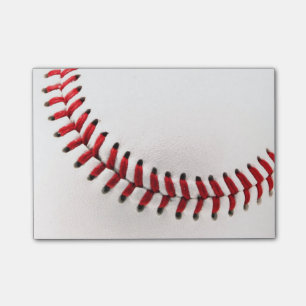 Original baseball boll post-it block