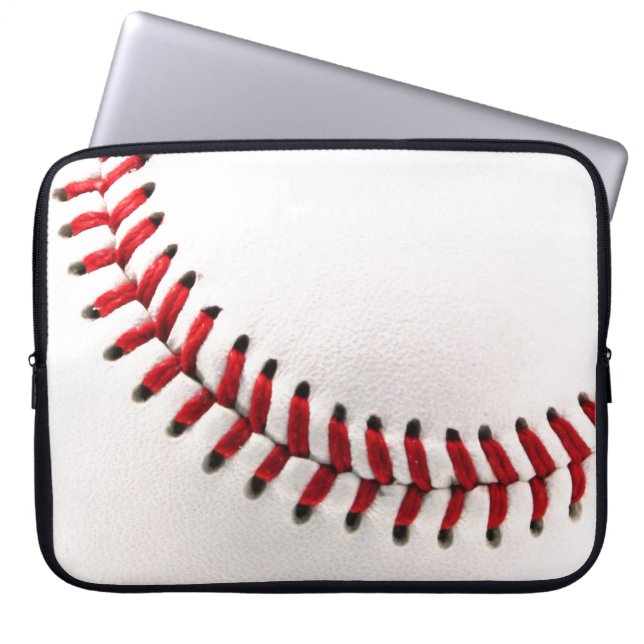 Original- baseballboll laptop sleeve (Framsidan)