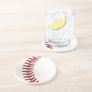 Original- baseballboll underlägg sandsten