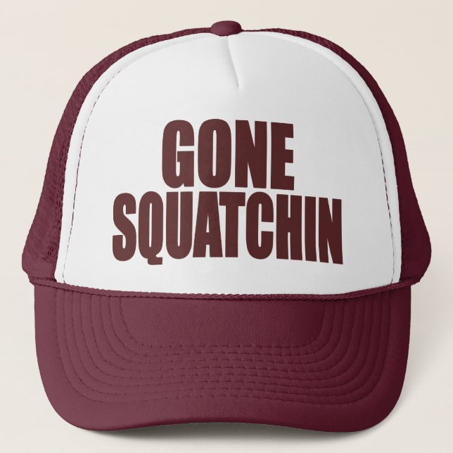 Original- & bästsäljar- Bobos BORTA SQUATCHIN-hatt Keps (Framsida)