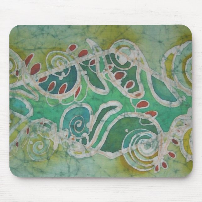 Original- batikdesign av Zorica Duranic Musmatta (Framsidan)