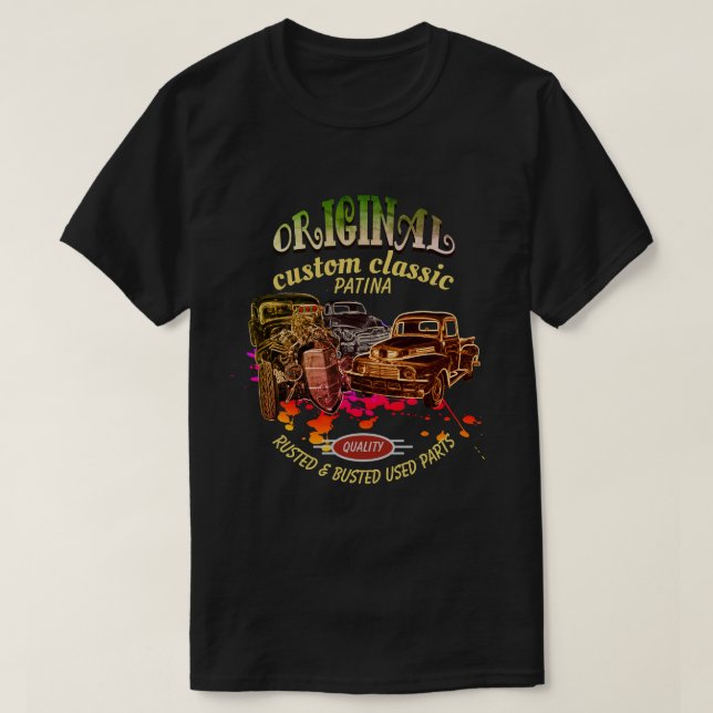 Original- beställnings- Stång för T Shirt (Design framsida)