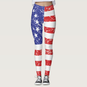 Original Betsy Ross Flagga Leggings