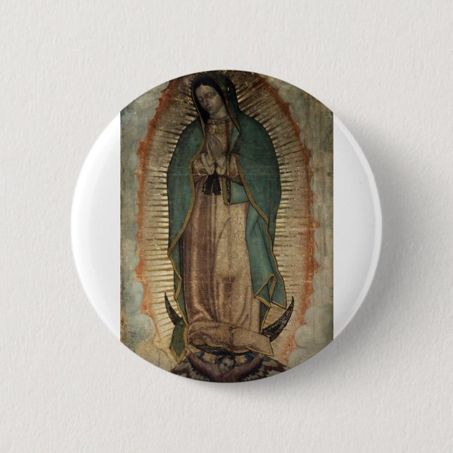 Original- bild av vår dam av Guadalupe Knapp (Framsida)