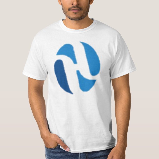 Original- blått t-shirt (Framsida)