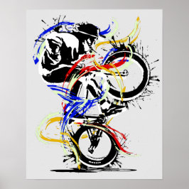 Original BMX Flatland | BMX-Poster Poster