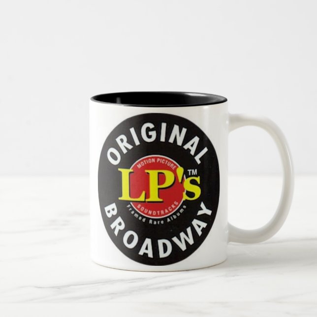 Original- Broadway 2 flytta sig mycket långsamt Två-Tonad Mugg (Höger)