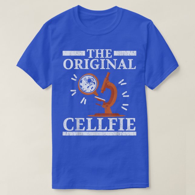 Original Cellfie Biologist Science Teacher Bio T Shirt (Design framsida)