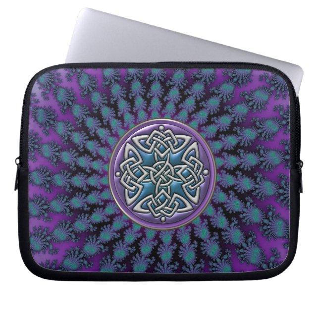 Original- Celtic laptop sleeve för (Framsidan)
