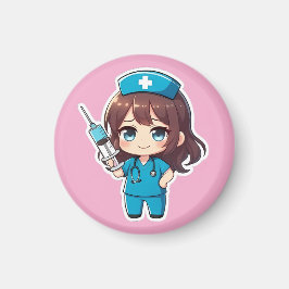 Original Chibi Nurse 2.0 - Precision Care Magnet