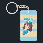 Original Chibi Nurse 3.0 - Relax<br><div class="desc">“These five minutes—no one can take them away.” In a hospital that feels like a battlefield, this cup of coffee is the whole world. Nurse 3.0 embodies hard-won tranquility, reminding you to tend to your own breath before caring for others. Elevate your everyday carry with the official Chibi Planet Studio...</div>