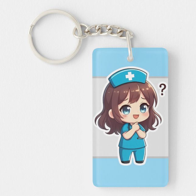 Original Chibi Sjuksköterska - Frågemomentet (Framsidan)