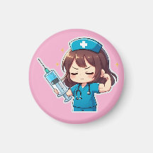 Original Chibi Sjuksköterska - Medicinsk Kraft