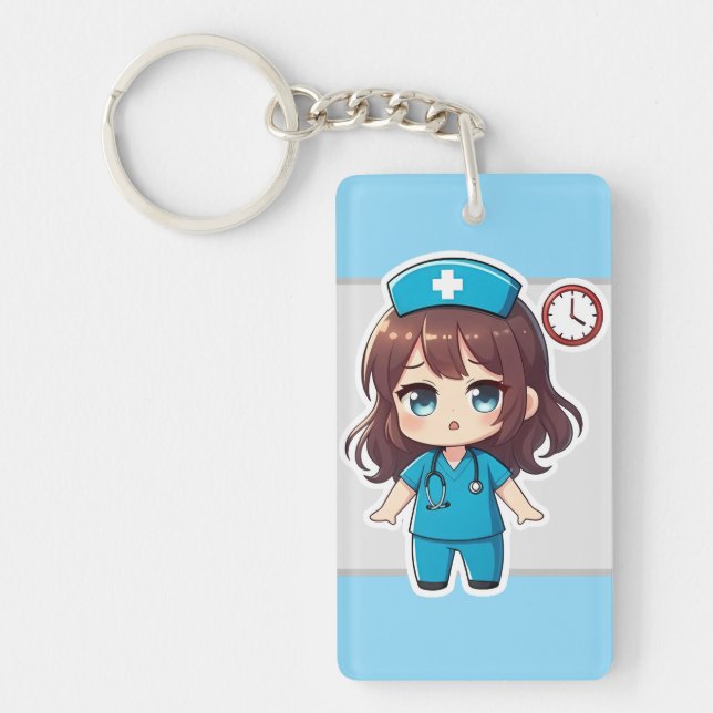 Original Chibi Sjuksköterska - Racing Mot Tiden (Framsidan)
