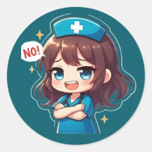 Original Chibi Sjuksköterska - Sassy Sjuksköterske