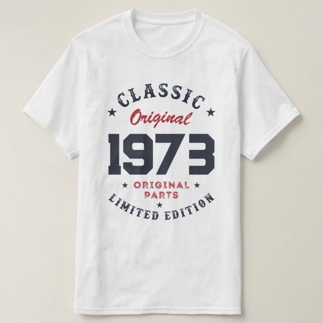 Original Classic Customial Birthday Gift Original T Shirt (Design framsida)