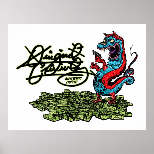 Original Criminalz Dragon 01 Poster (Framsidan)