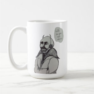 Original- demonmonsterrådgivare kaffemugg