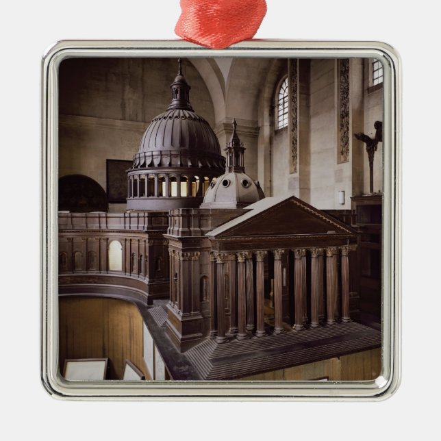 Original- design för Sts Paul domkyrka Julgransprydnad Metall (Framsidan)
