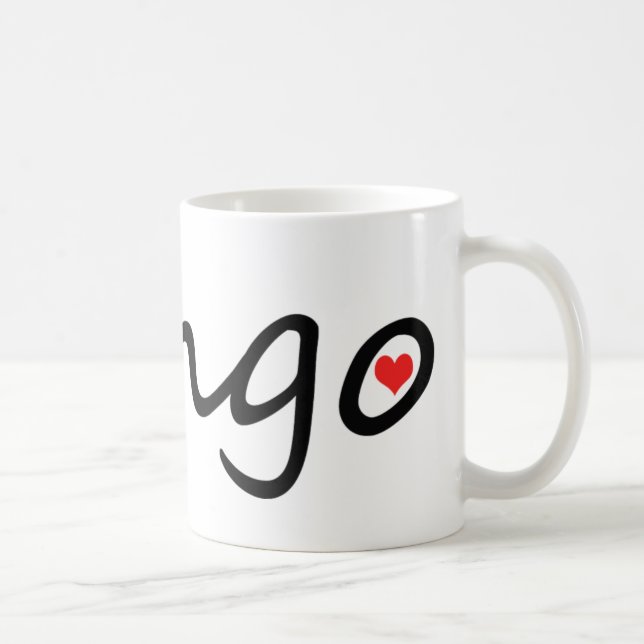 Original- design för Tangoälskare! Kaffemugg (Höger)