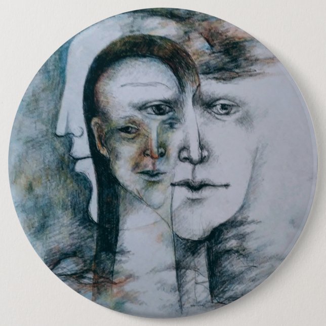 Original digital bra art surrealism knapp (Framsida)