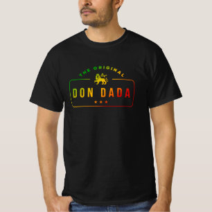 Original Don Dada Rasta Färg Reggae T Shirt