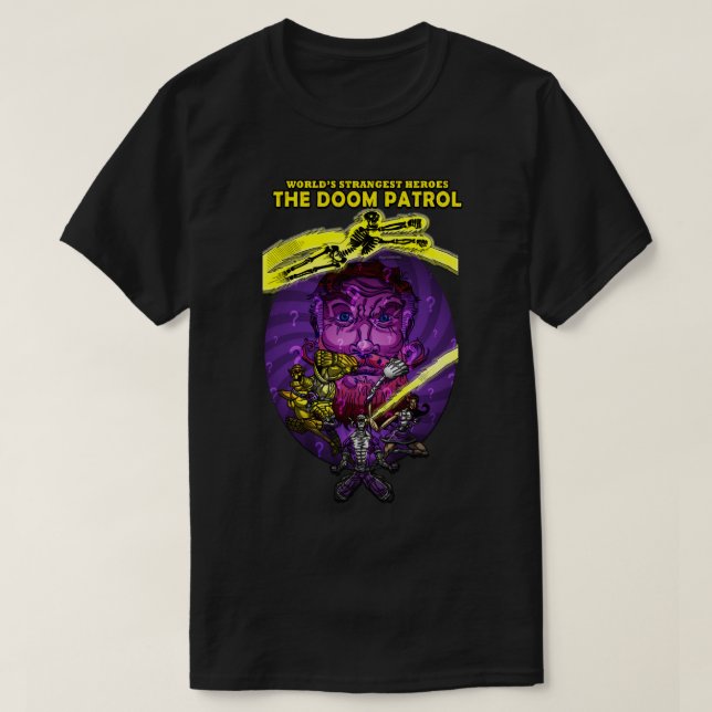 Original Doom Patrol Artwork Classic T Shirt (Design framsida)