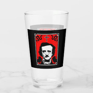 Original Edgar Allan Poe Glaskopp
