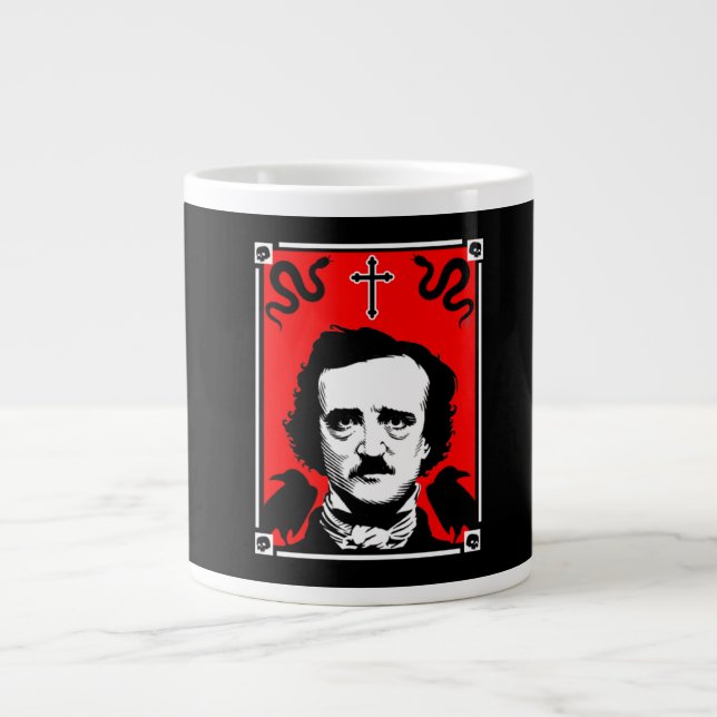 Original Edgar Allan Poe Jumbo Mugg (Framsidan)