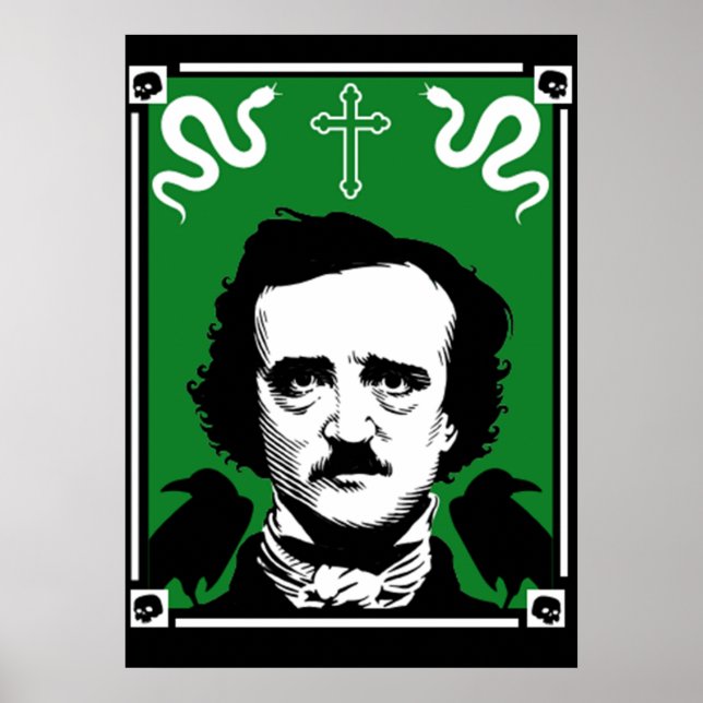 Original Edgar Allan Poe Poster (Framsidan)