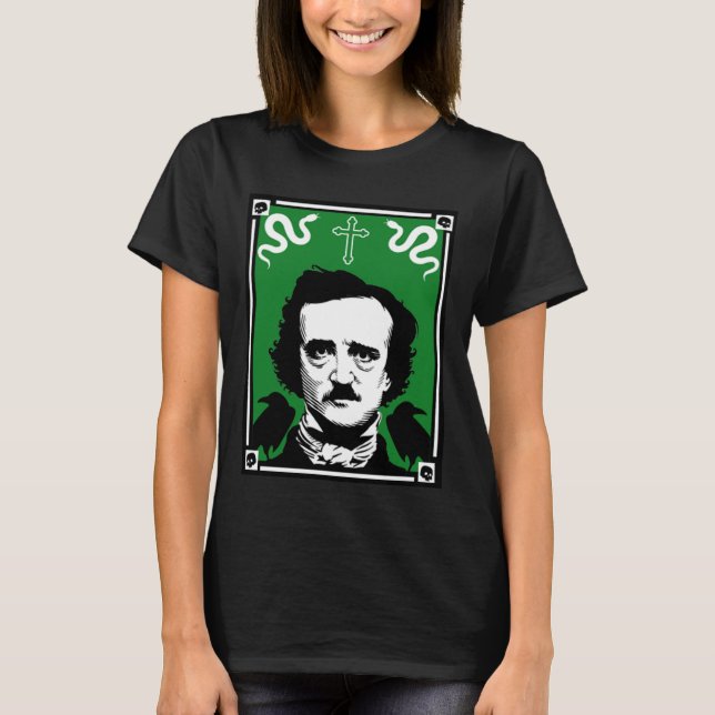 Original Edgar Allan Poe T Shirt (Framsida)