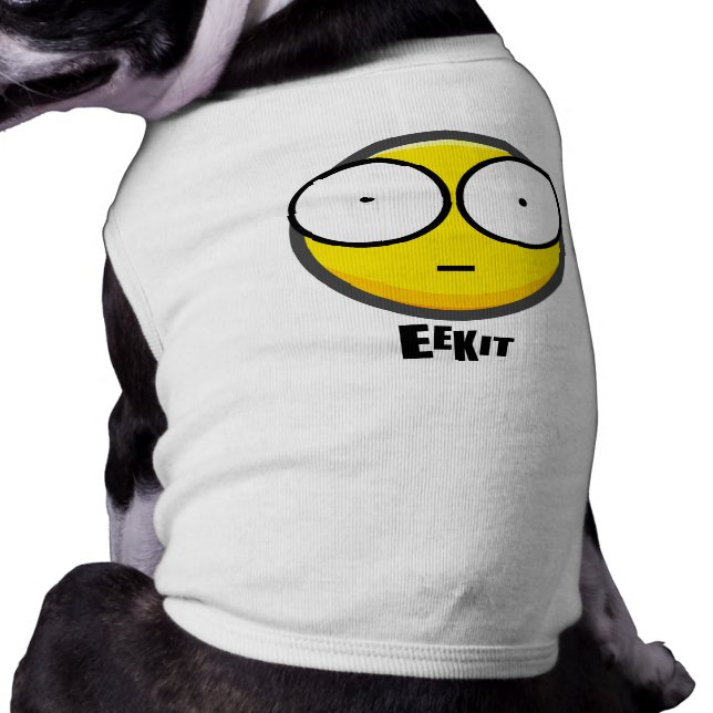 "Original" EEKit (White Pet Shirt) Husdjurströja (Baksidan)