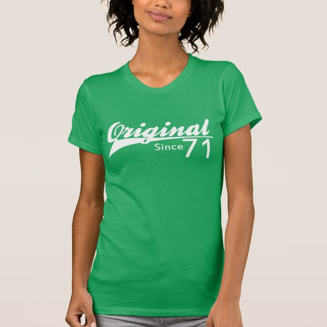 Original efter inspirerad födelsedagUTSLAGSPLATS Tee Shirt (Framsida)