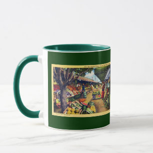 Original Farmer's Market, Hollywood, Kalifornien Mugg