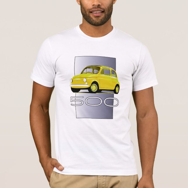 Original- Fiat 500: konkurrenskraftig upplaga Tee Shirt (Framsida)