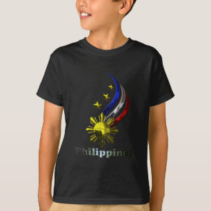 Original- filippinsk logotyp. Mabuhay Pilipinas! Tee
