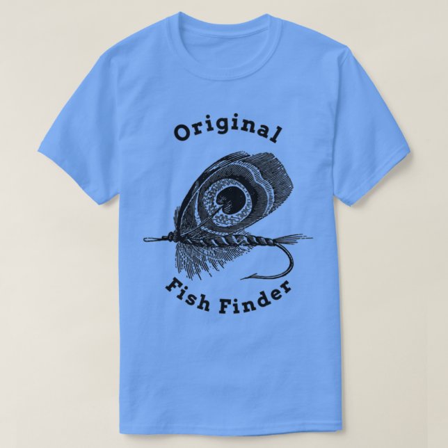 Original Fish Finder T Shirt (Design framsida)