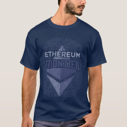 Original för Grunge för Ethereum gräns full & Tee Shirt