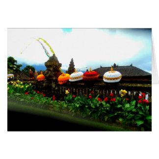 Original för paraplyBali stänk Hälsningskort