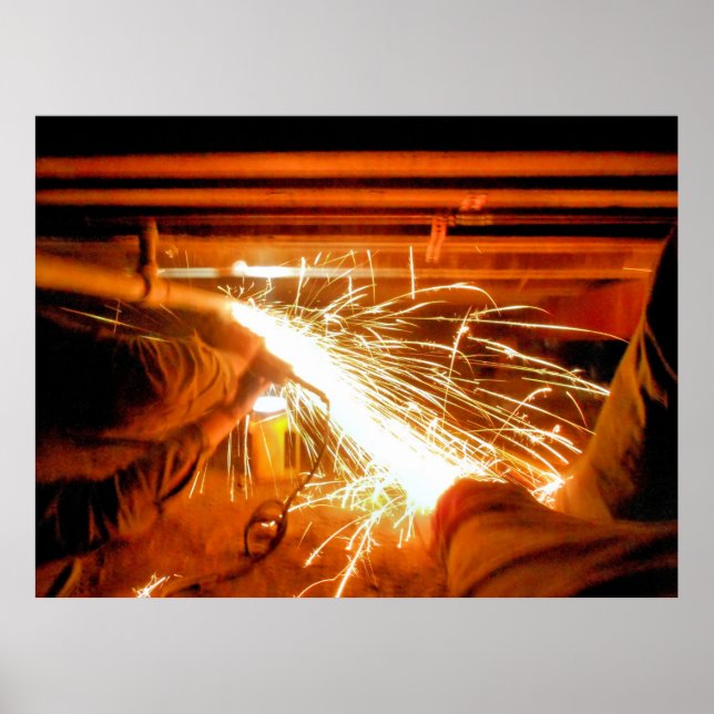 Original för rörläggningssparkar poster (Framsidan)