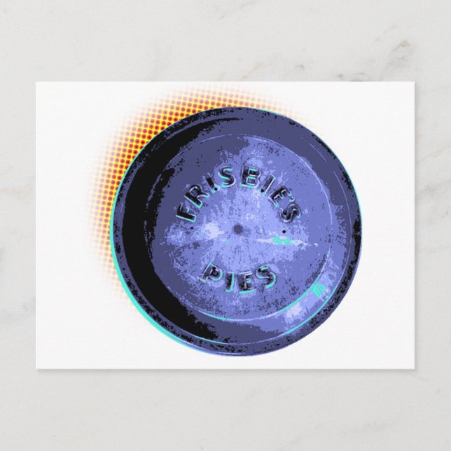 Original Frisbee Paj Tin-popup Vykort (Framsida)
