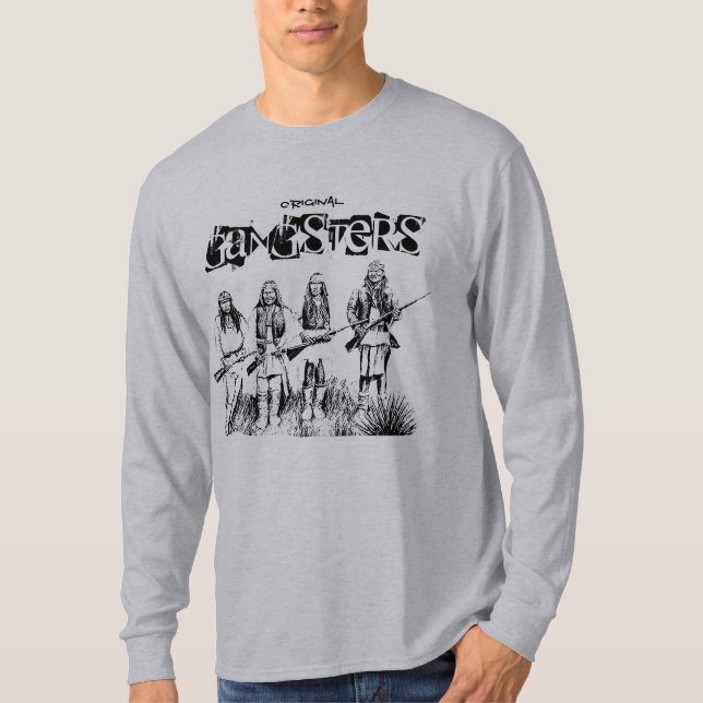 Original Gangsters Geronimo och Warriors Apache T Shirt (Framsida)