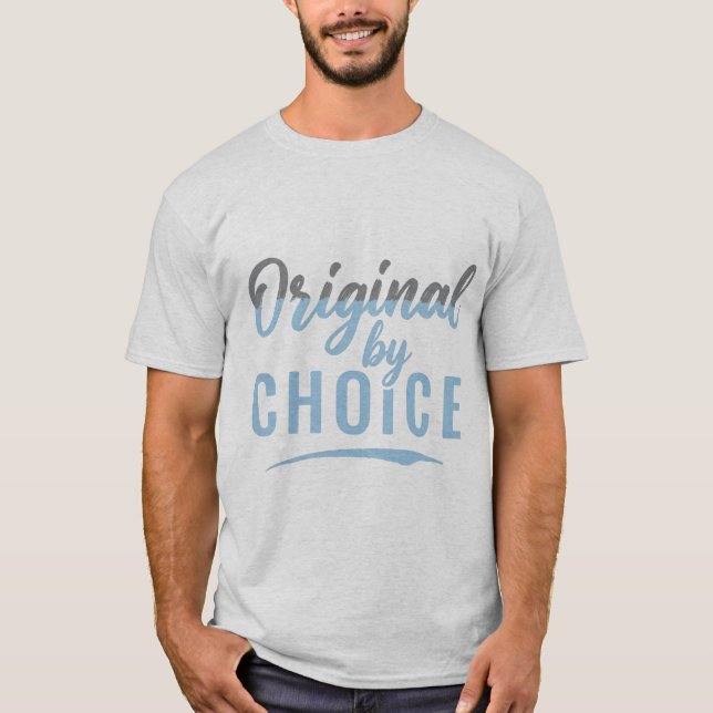 Original genom val t shirt (Framsida)